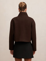 Fiona Funnel Neck Jacket Forever New