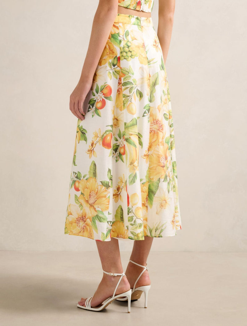 Alina Circle Midi Skirt Forever New