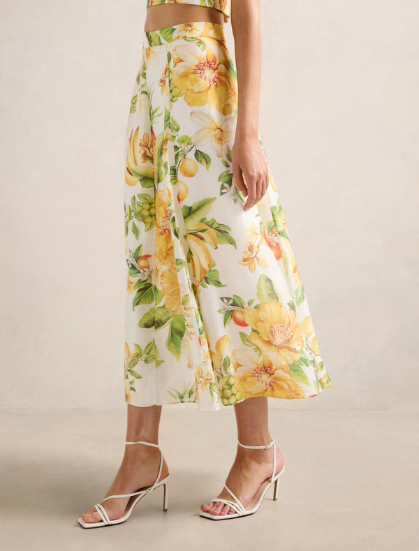 Alina Circle Midi Skirt Forever New