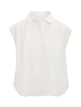 Haven Gathered Sleeveless Blouse