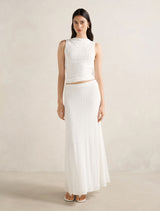 Tahlia Textured Lace Tank Top Forever New