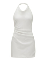 Tina Petite Halter Mini Dress Forever New