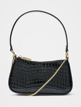 Catherine Chain Shoulder Bag 0 Black Forever New