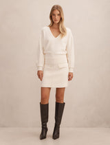 Eloise V Neck Sweater Forever New