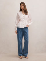 Indie Tuck Blouse Forever New
