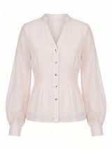 Indie Tuck Blouse Forever New