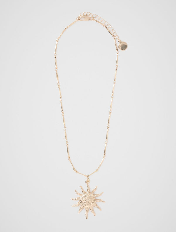 Signature Sunbeam Necklace 0 Gold Forever New