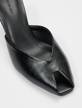 Milly Peep Toe Mule Heel Forever New