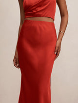 Melody Seam Detail Maxi Skirt Forever New