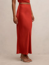 Melody Seam Detail Maxi Skirt Forever New