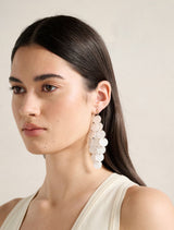 Signature Daliah Disc Drop Earrings Forever New