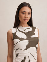 Allegra Mesh Midi Dress Forever New