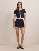 Farah Knitted Mini Skirt Forever New