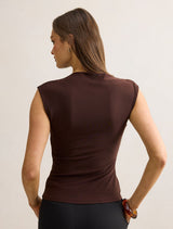 Logan Asym Shoulder Top Forever New