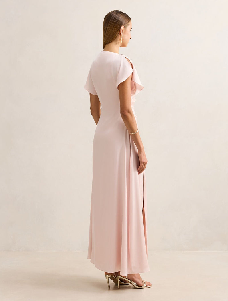 genevieve silk dress Genevieve Lace + Silk Dress