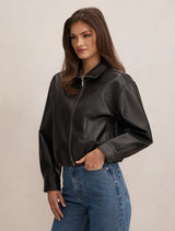 Julia Pu Funnel Neck Jacket Forever New