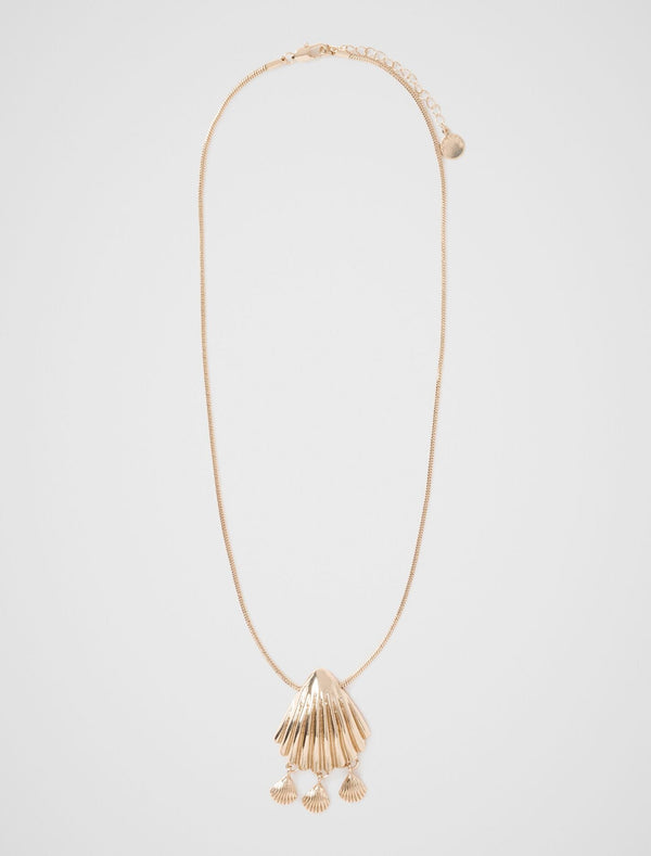 Signature Shelby Pendant Necklace 0 Gold Forever New