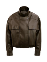 Angela Oversized Pu Bomber Forever New