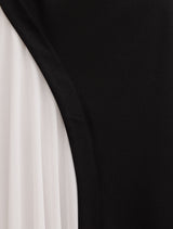 Candace Halter Contrast Maxi Dress