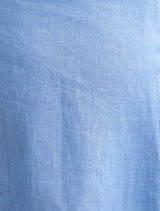 Pippi Petite V Neck Linen Midi Dress Forever New