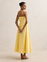 Ashton Petite Ruched Midi Dress Forever New