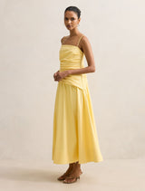 Ashton Petite Ruched Midi Dress Forever New