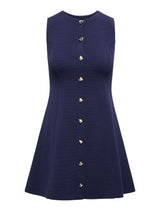 Lucienne Petite Fit And Flare Knit Mini Dress Forever New