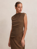 Aurora 2 In 1 Slip Midi Dress Forever New