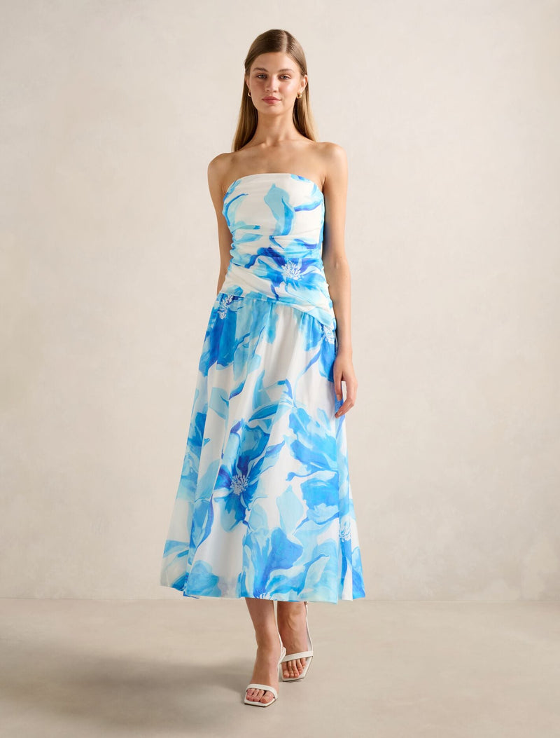 ashton midi dress Ashton Floral Midi Dress