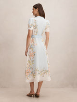 Briana Printed Shirt Dress