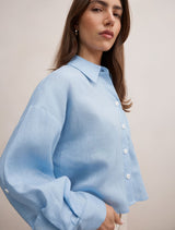 Bowie Cropped Shirt Forever New