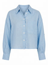 Bowie Cropped Shirt Forever New