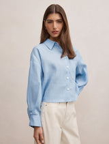 Bowie Cropped Shirt Forever New