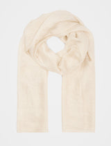 Harriet Pleated Scarf 0 Champagne Forever New
