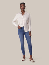 Ashley Mid-Rise Skinny Jeans