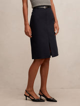 Lucy Belted Pencil Skirt Forever New
