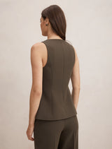 Larissa Long Waistcoat Forever New