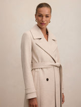 Sandy Belted Coat Forever New