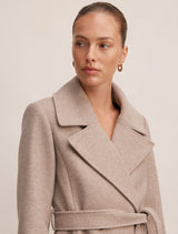 Sandy Belted Coat Forever New