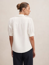 Finley Trim Detail Blouse Forever New