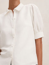 Finley Trim Detail Blouse Forever New