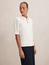 Finley Trim Detail Blouse Forever New