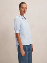 Finley Trim Detail Blouse Forever New