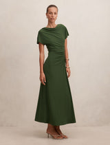 Tahnee Grown On Sleeve Maxi Dress Forever New
