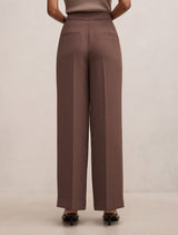 Dani Petite Tailored Straight Leg Pants Forever New