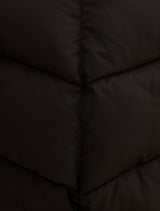 Evie Cropped Rib Detail Puffer Jacket Forever New
