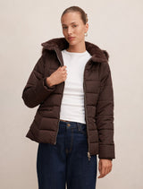 Macey Short Puffer Jacket Forever New