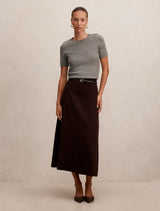 Millie Belted Midi Skirt Forever New