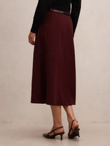 Millie Belted Midi Skirt Forever New