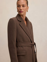 Aydee Double Breasted Coat Forever New